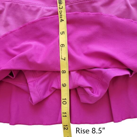 Nike Dri-Fit Hot Pink Tennis Fuchsia Skort Pickleball Golf Size M - Picture 9 of 11